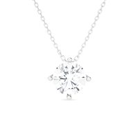 Collana Gazzola Gioielli Donna in Oro bianco Diamante